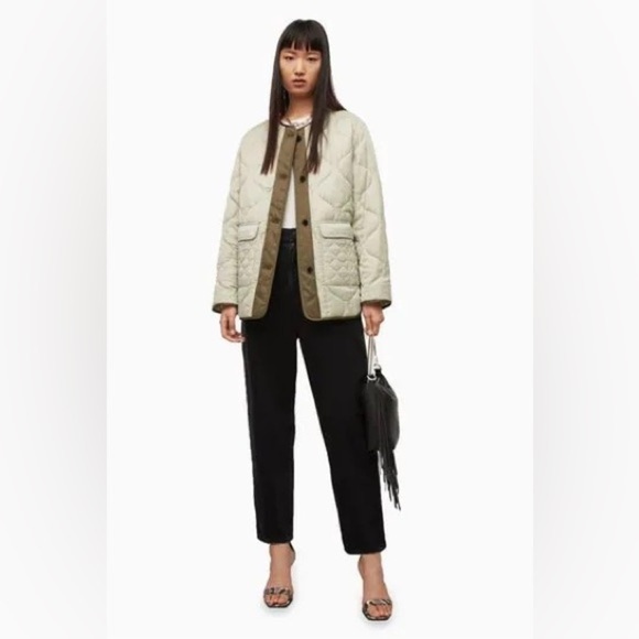 New! Allsaints | Foxi Quilted Liner Jacket ✨ sz 0 NWOT - Picture 1 of 14